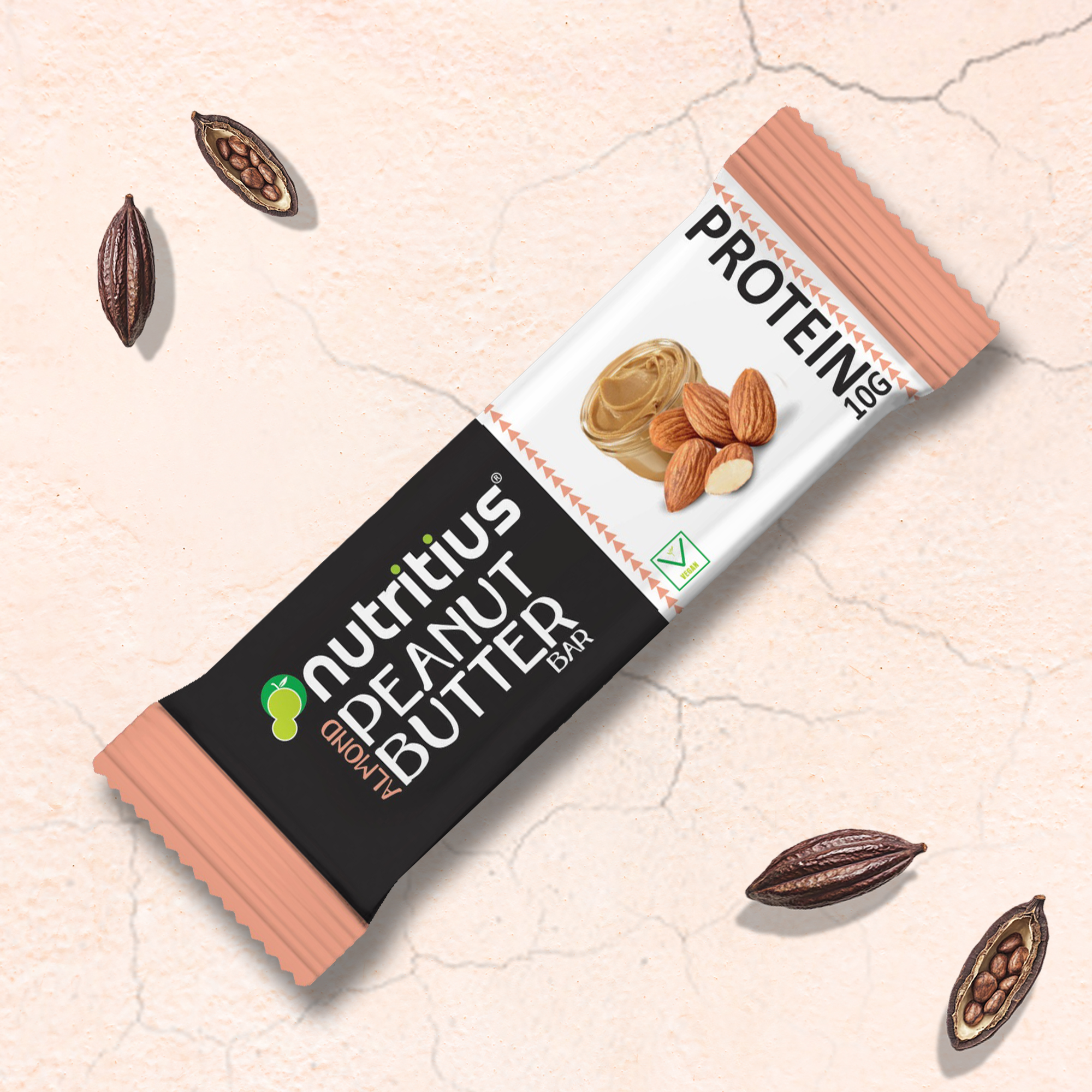 Nutritius Almond Peanut Butter Bar